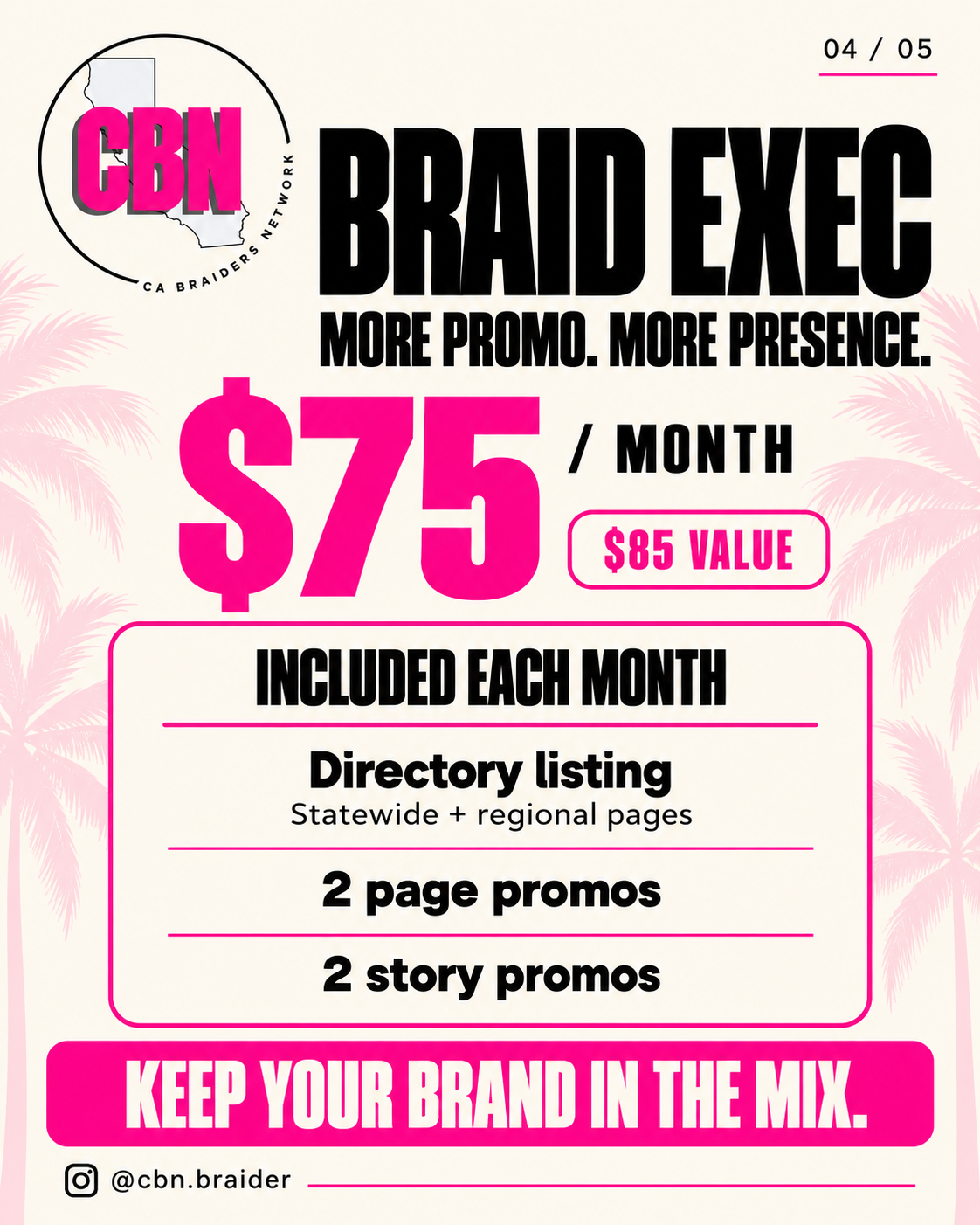 CBN Braid Exec Membership
